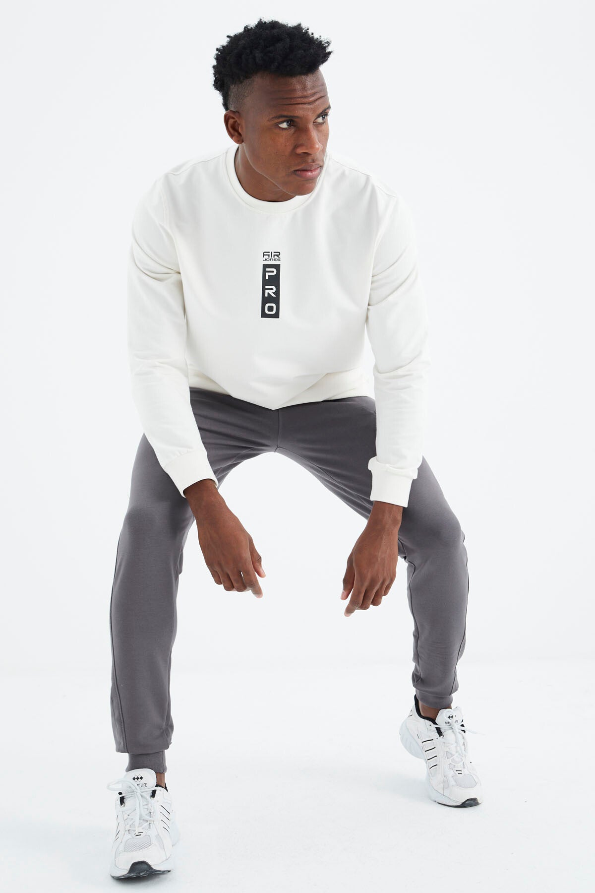Harold Dark Grey Jogger Men's Tracksuit Bottom - 82112