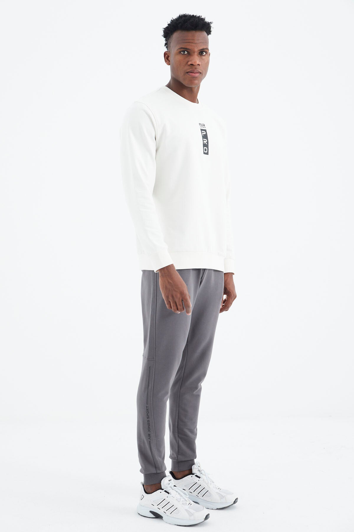Harold Dark Grey Jogger Men's Tracksuit Bottom - 82112