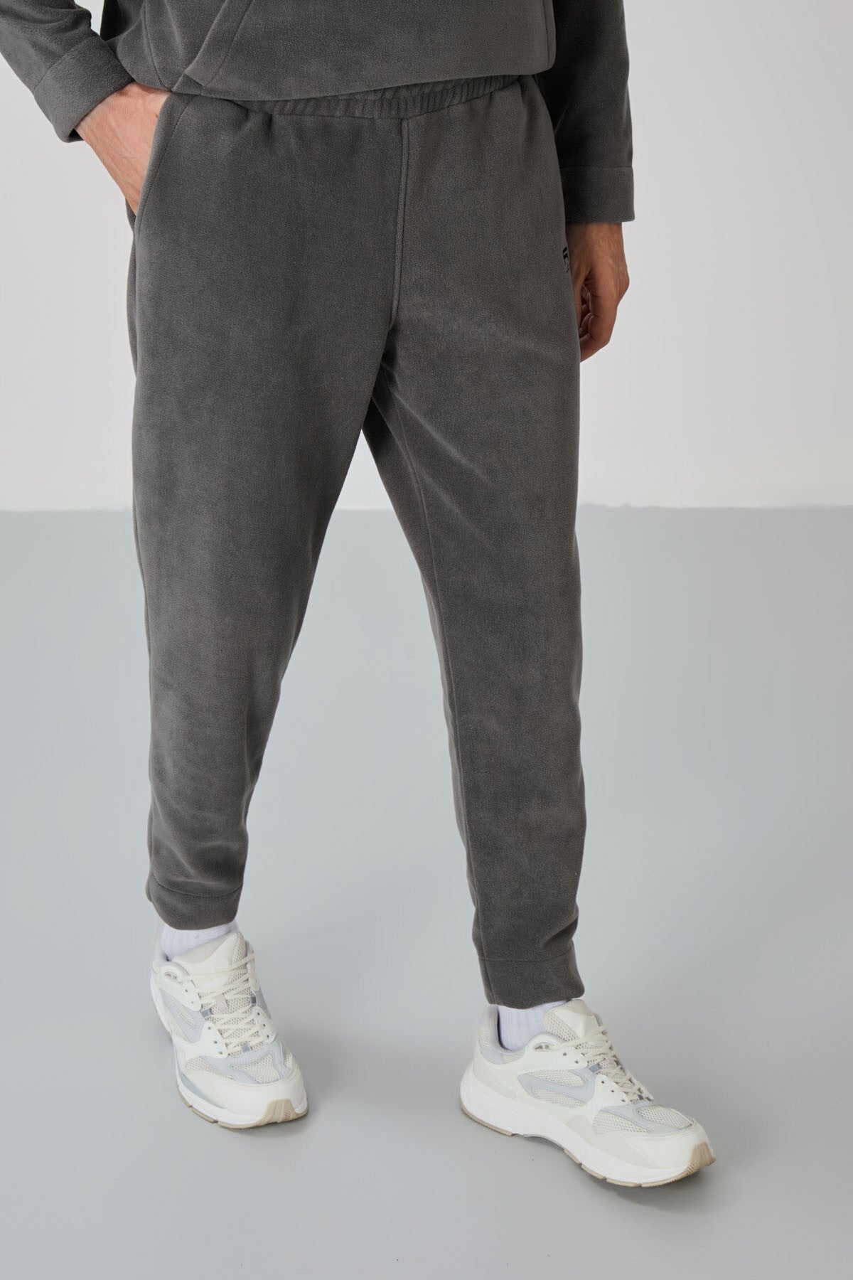 Carol Dark Grey Polar Men's Tracksuit Set - 85226