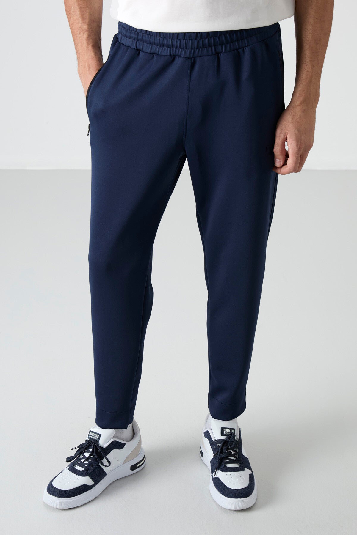 Barton Navy Blue Jogger Men's Tracksuit Bottom - 84952