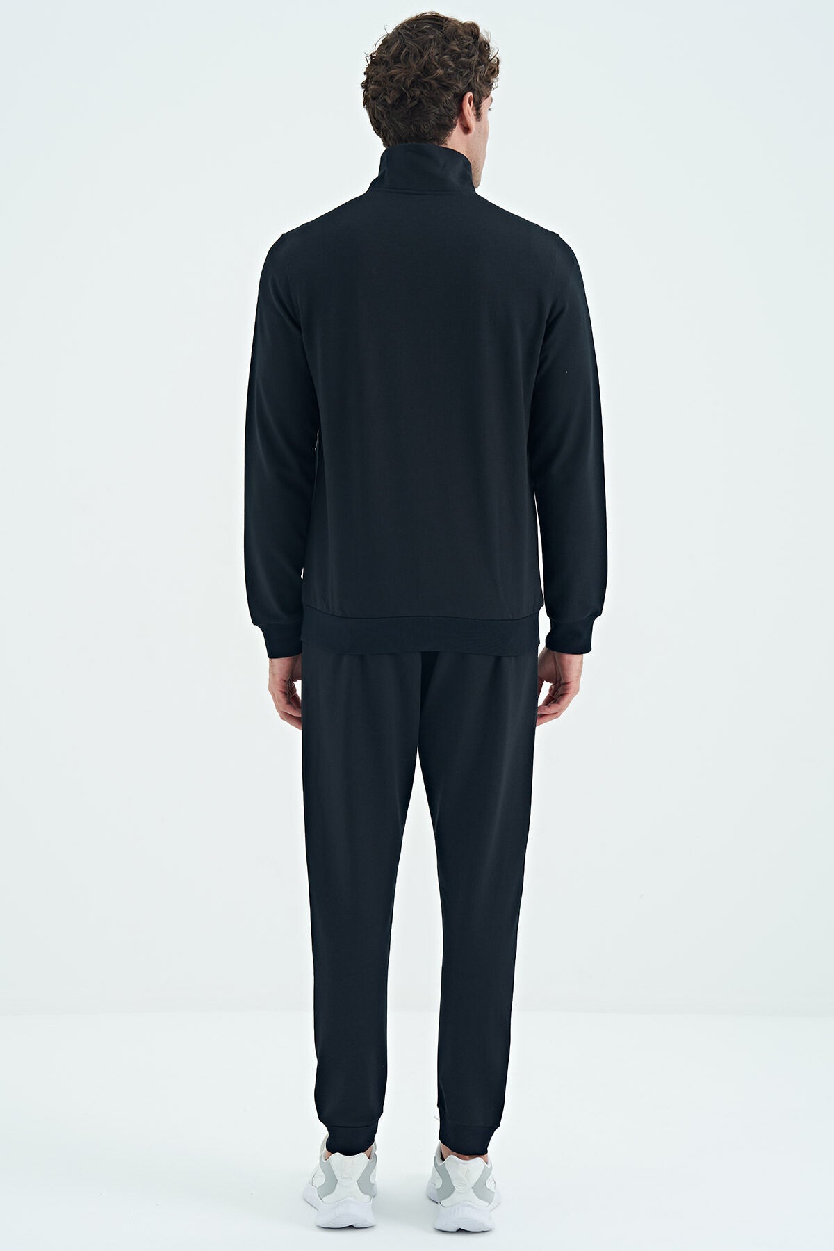 Harry Navy Blue Standard Fit Men's Tracksuit Set - 85197