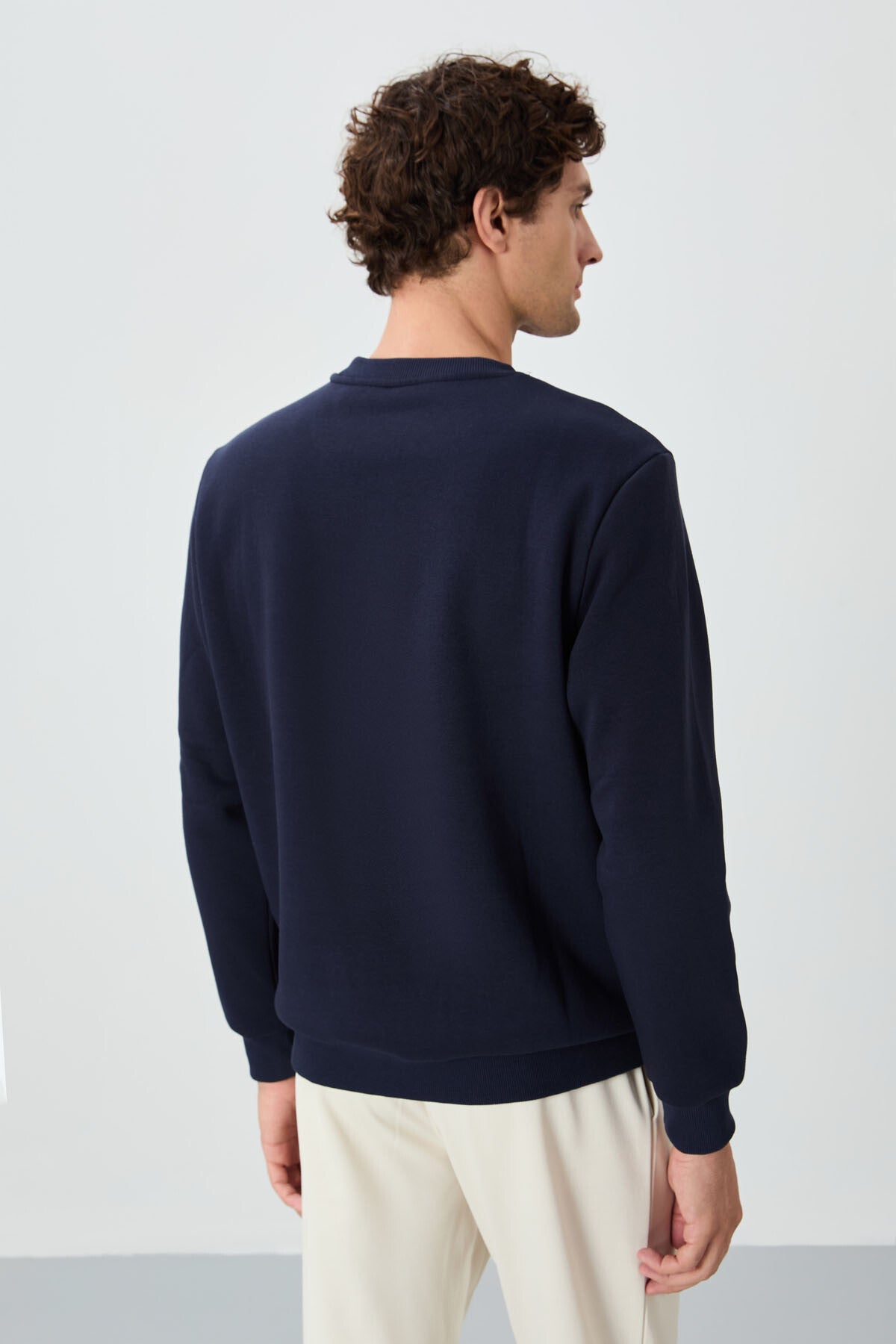 Omar Navy Men's Hooded Sweatshirt - 88137