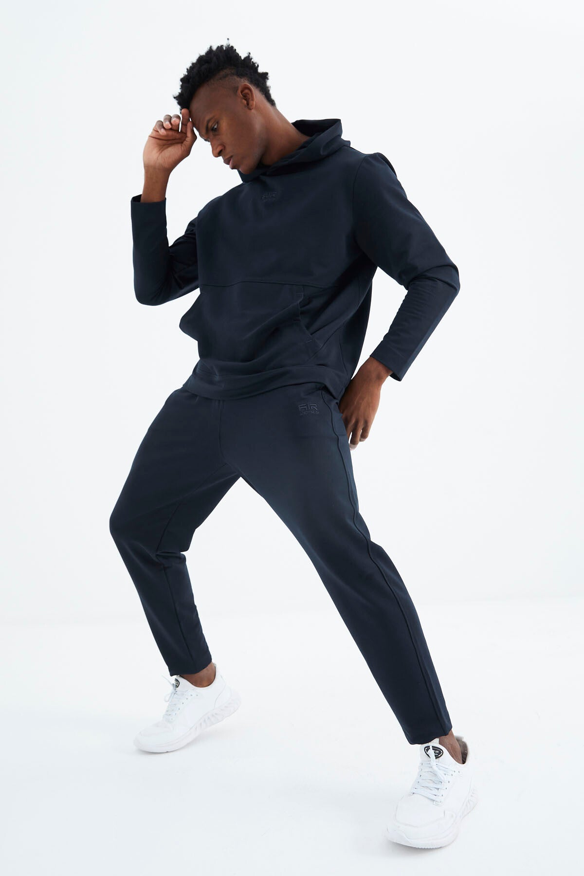 Rex Navy Blue Basic Men's Tracksuit Set - 85232