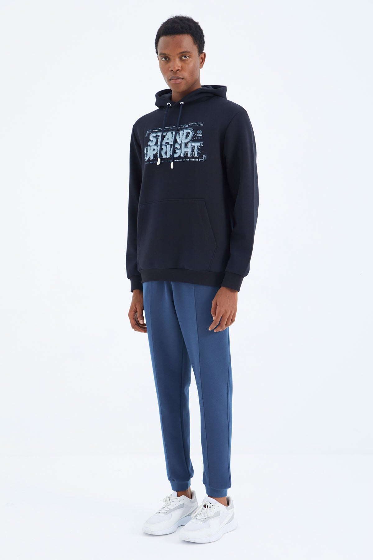 Parlament Laced Front Stitch Detailed Standard Fit Men's Tracksuit Bottom - 84994