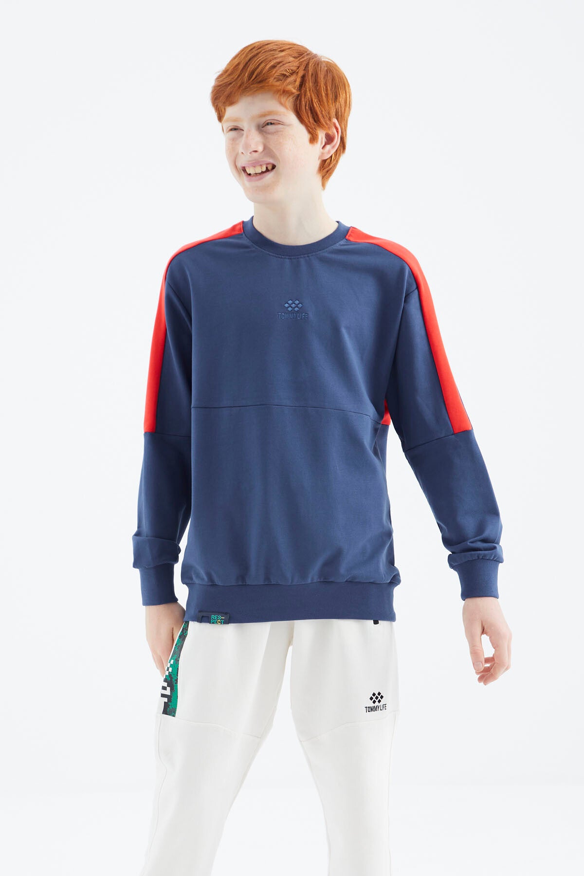 Parlament Basic O Collar Boys' Sweatshirt - 11182