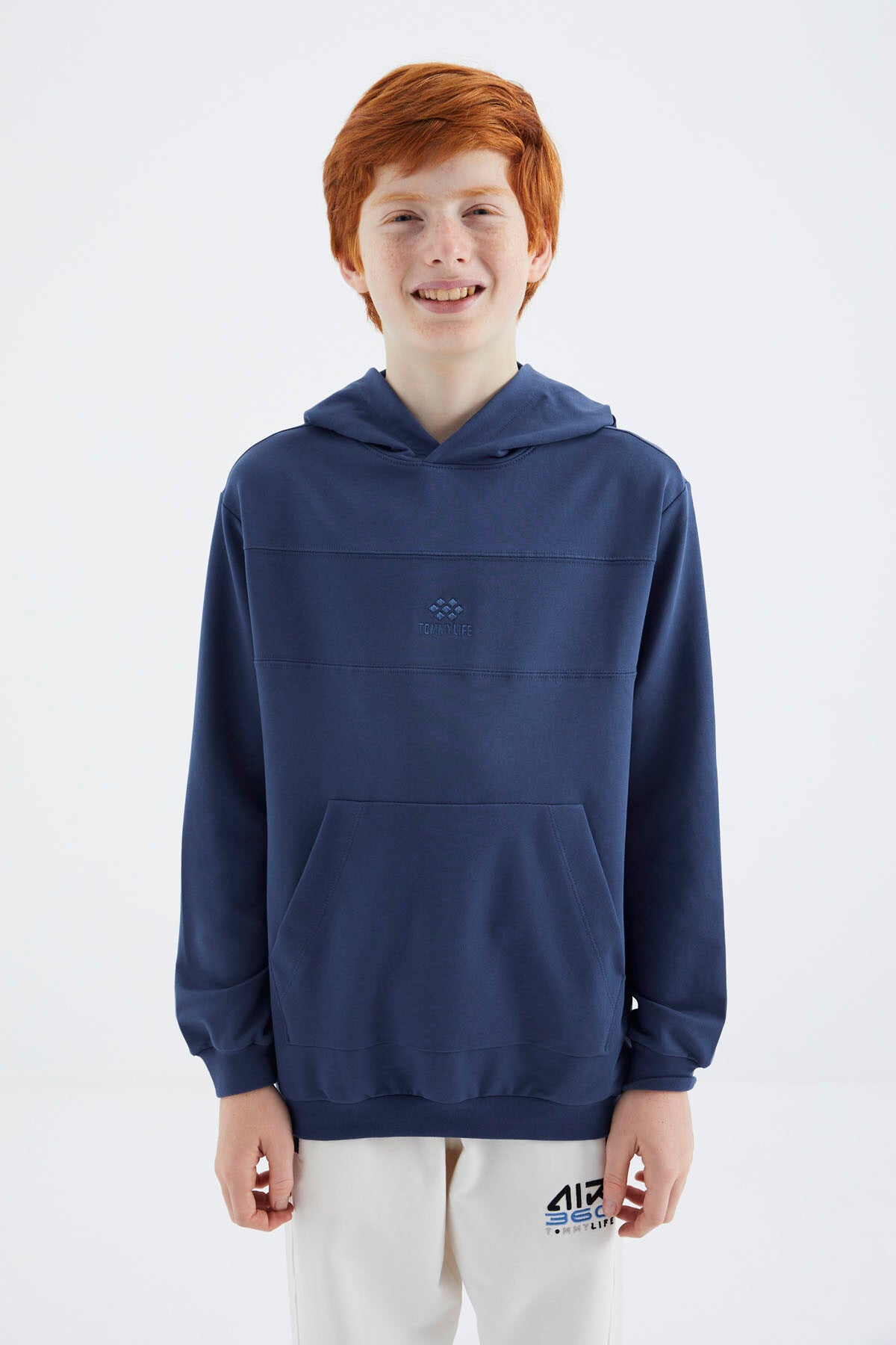 Parlament Hooded Basic Boys' Sweatshirt - 11181