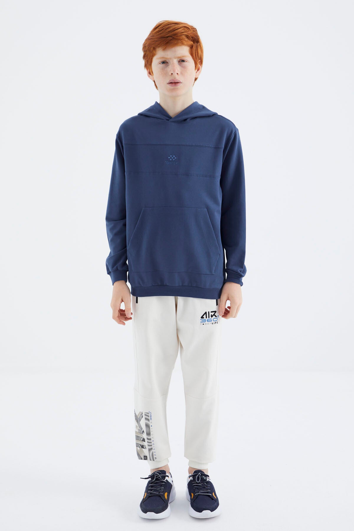Parlament Hooded Basic Boys' Sweatshirt - 11181