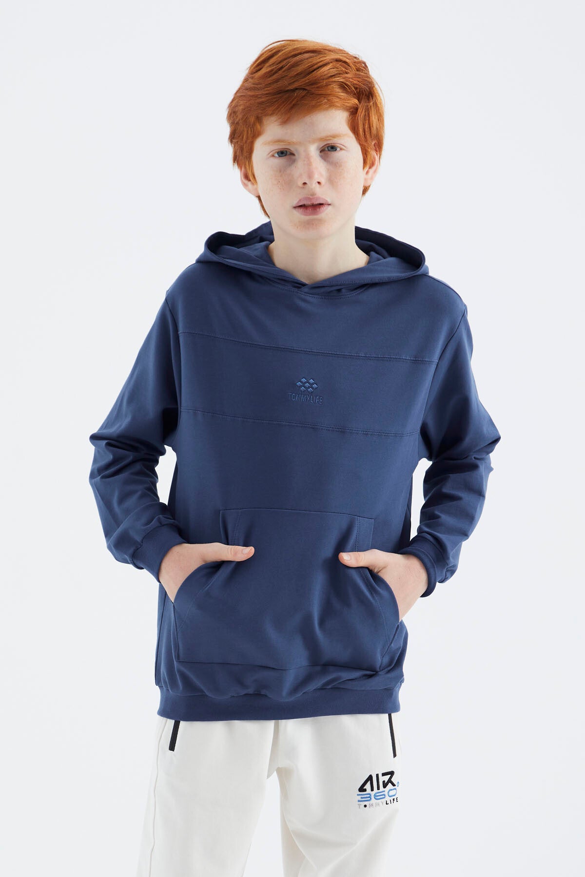 Parlament Hooded Basic Boys' Sweatshirt - 11181