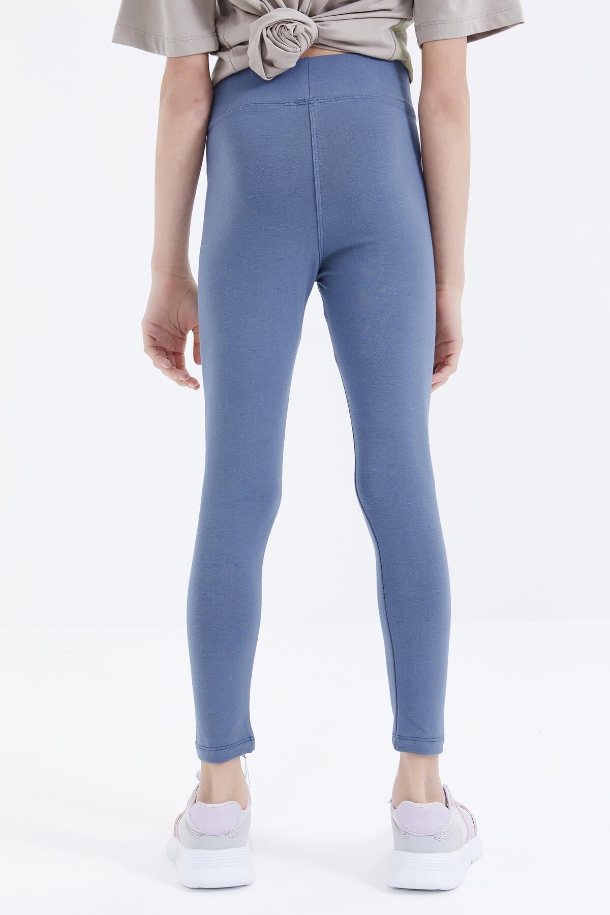 High Waist Slim Fit Girls' Tights - 75047