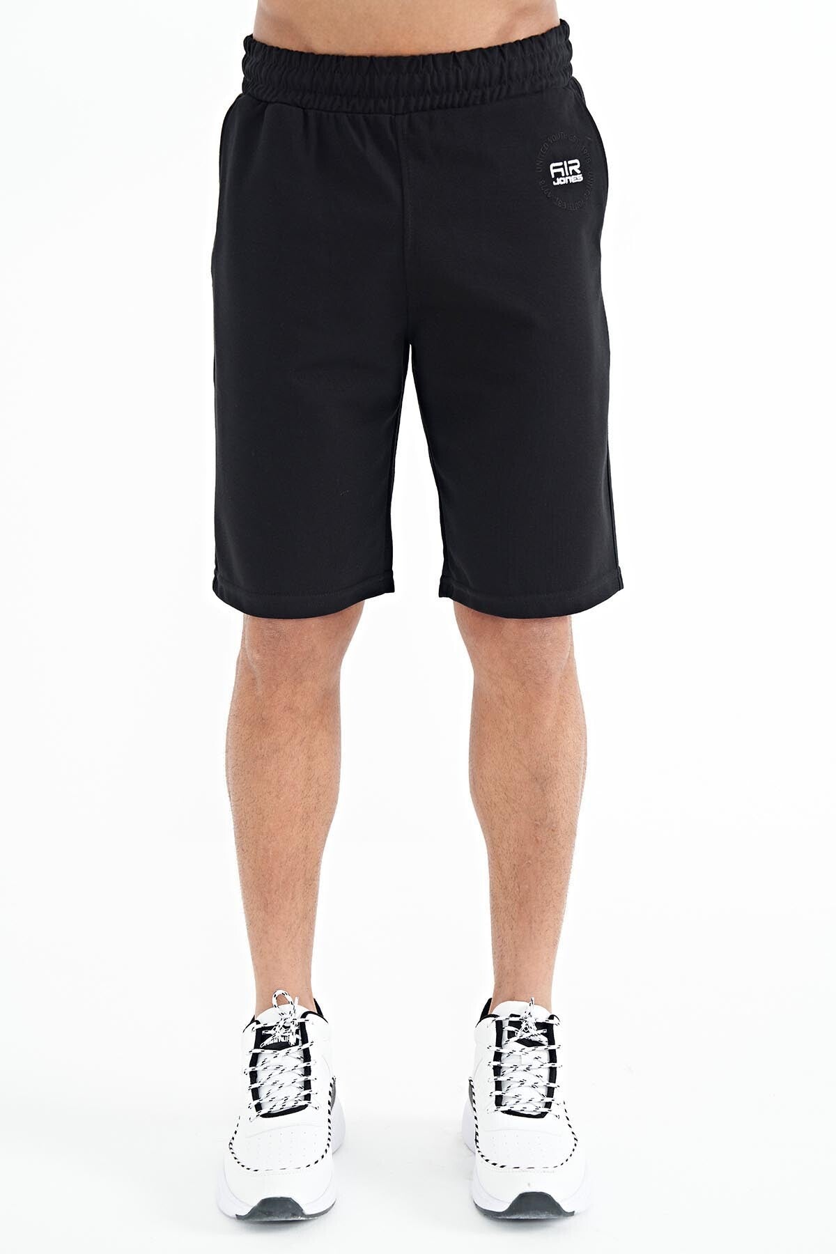 Antony Black Standard Fit Men's Shorts - 81247