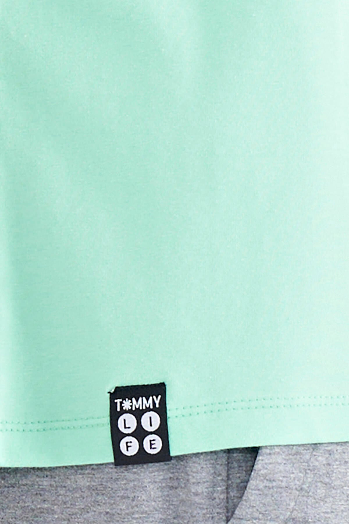 Olive Green Printed O Collar Standard Fit Men's T-shirt - 88169