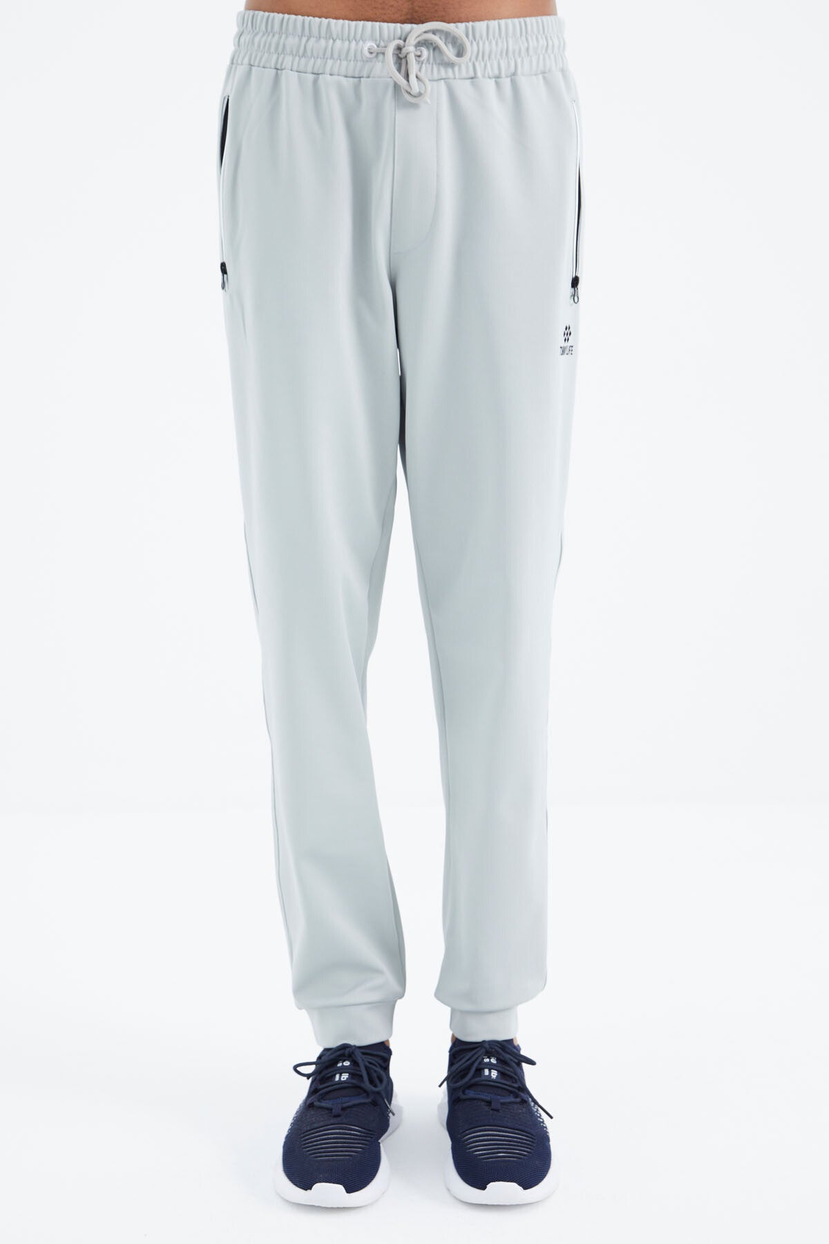Stone Laced Pocket Detailed Relax Fit Men's Tracksuit Bottom - 84993