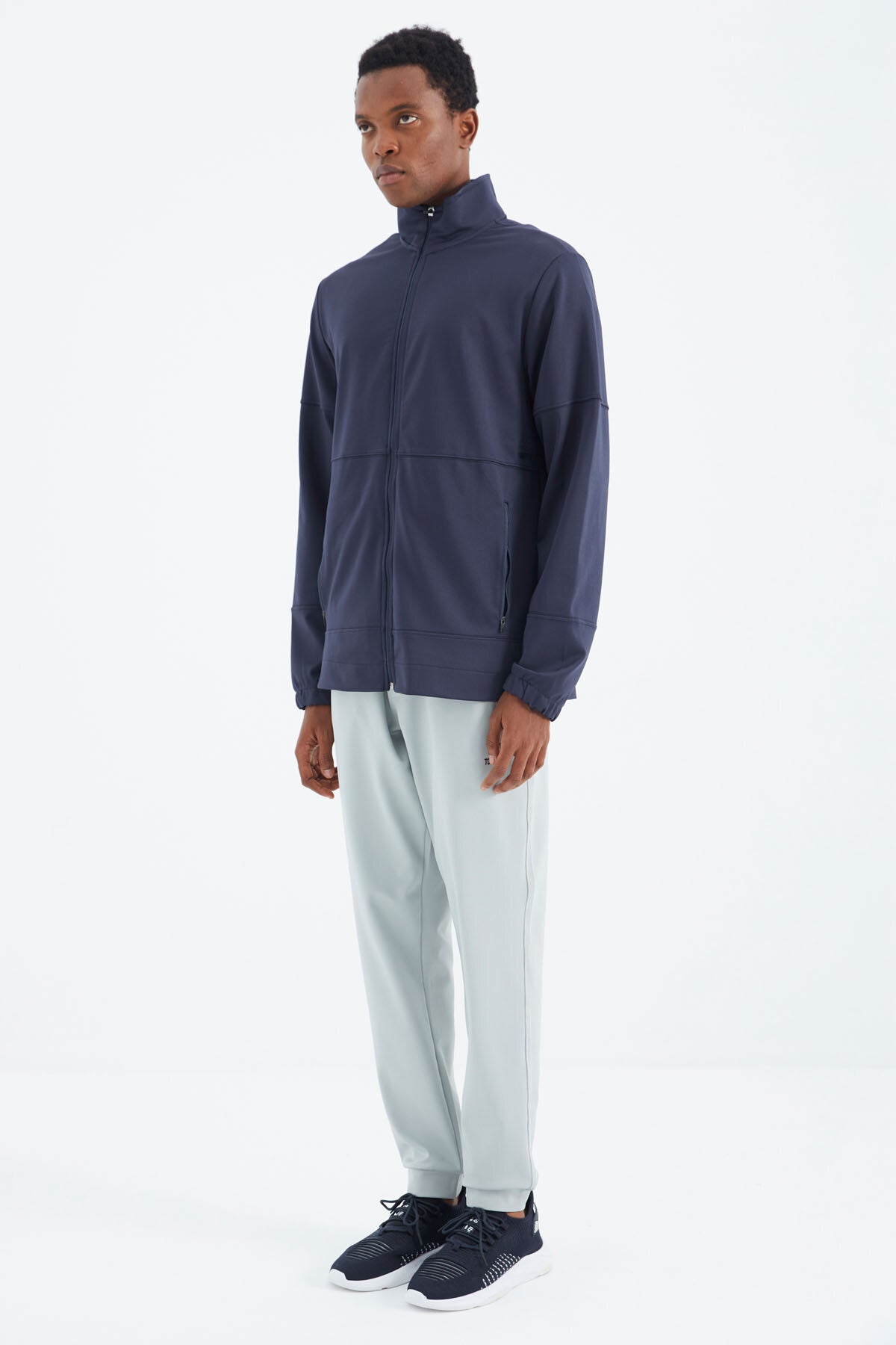 Stone Laced Pocket Detailed Relax Fit Men's Tracksuit Bottom - 84993