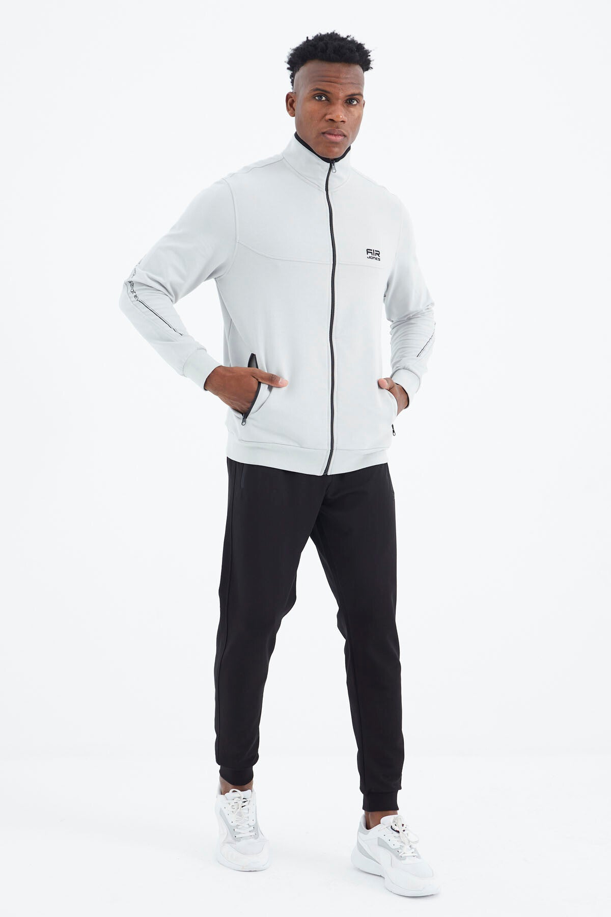 Igor Stone - Black Standard Mold Tracksuit Set - 85229