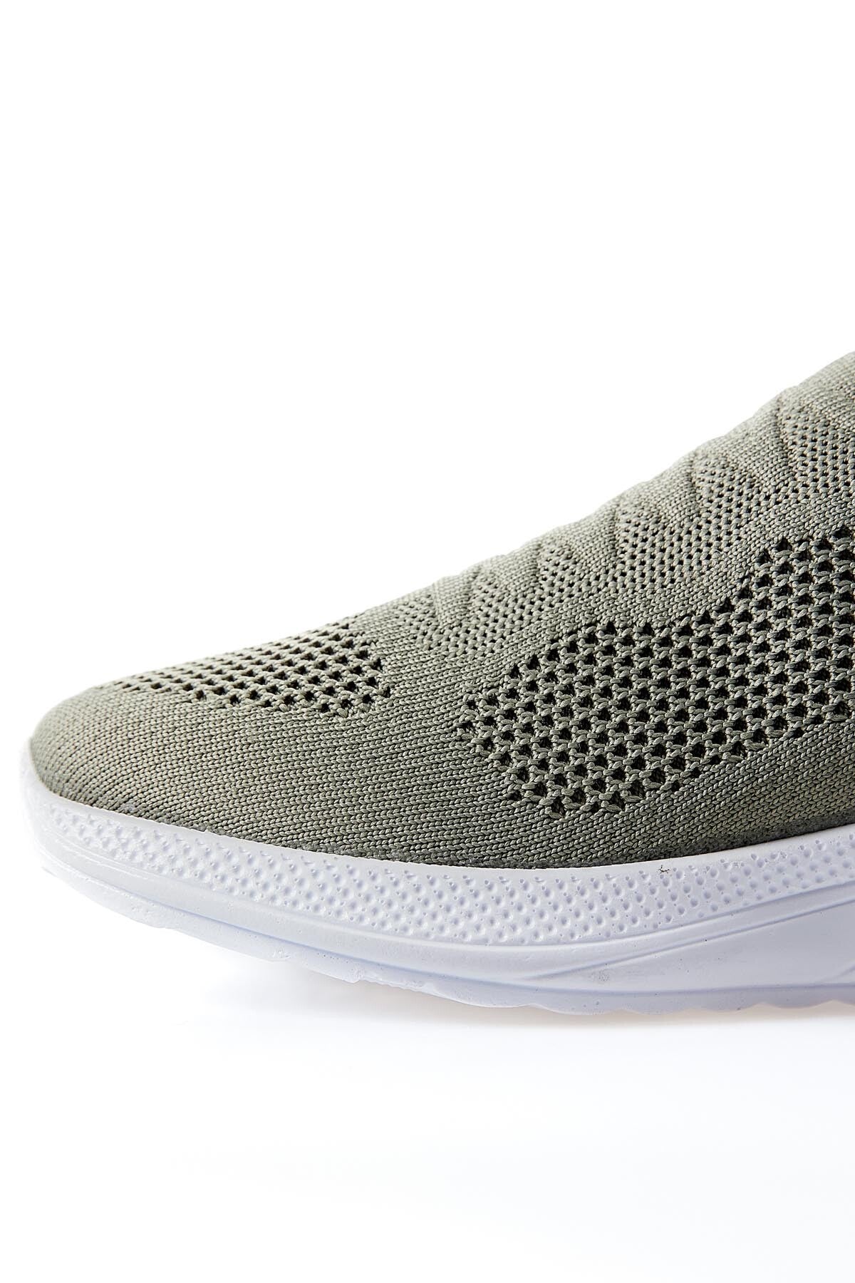 Green High Sole Slip-On Lightweight Flexible Women's Sports Shoes - 89207