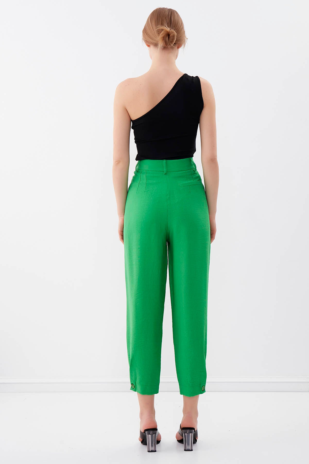 HIGH-WAIST TROUSERS