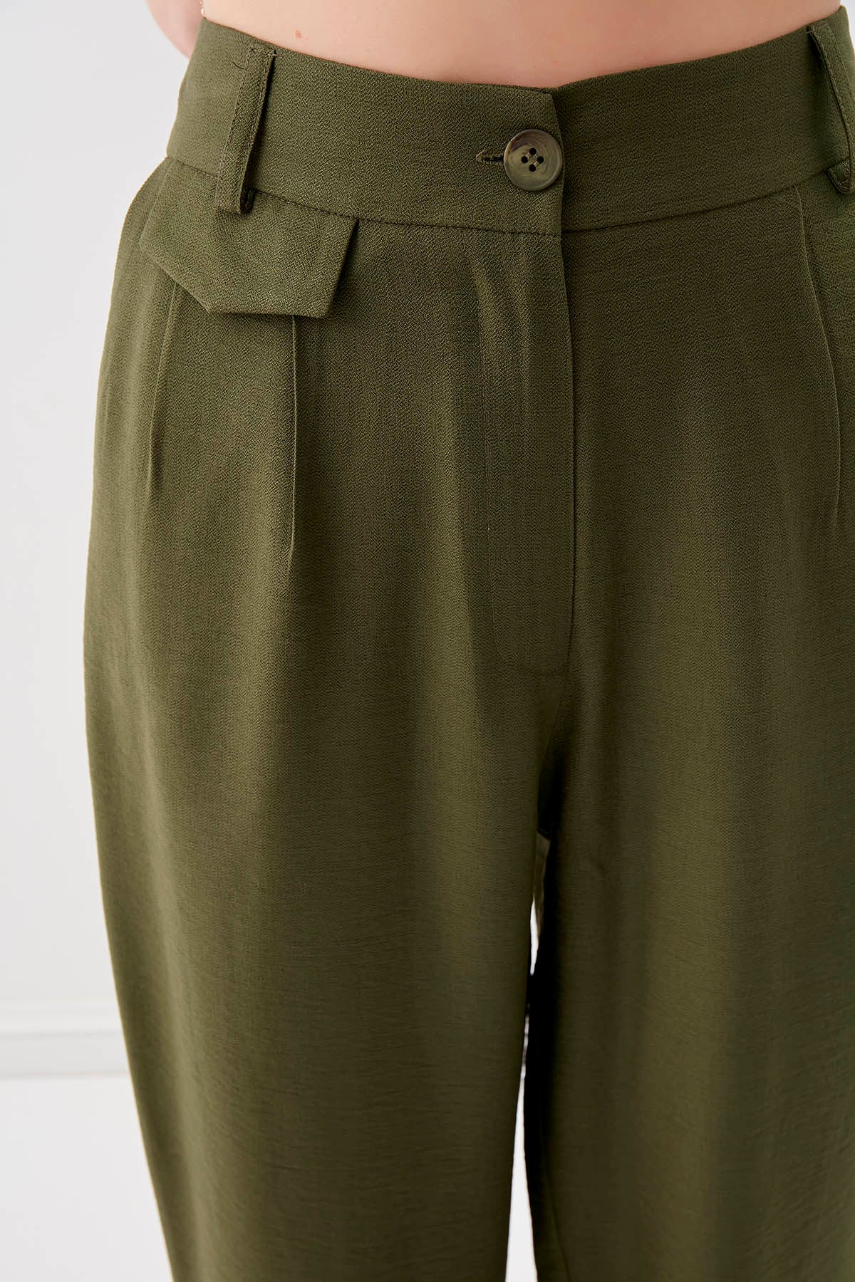 HIGH-WAIST TROUSERS