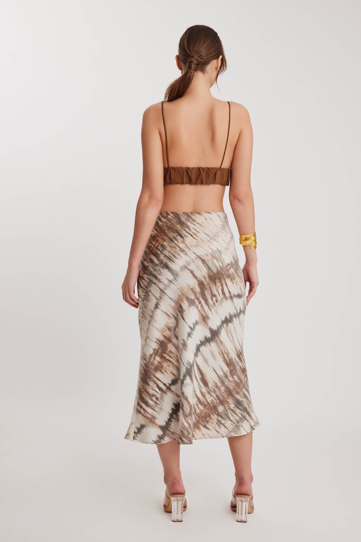 BRIGHT PATTERN MIDSIZE SKIRT