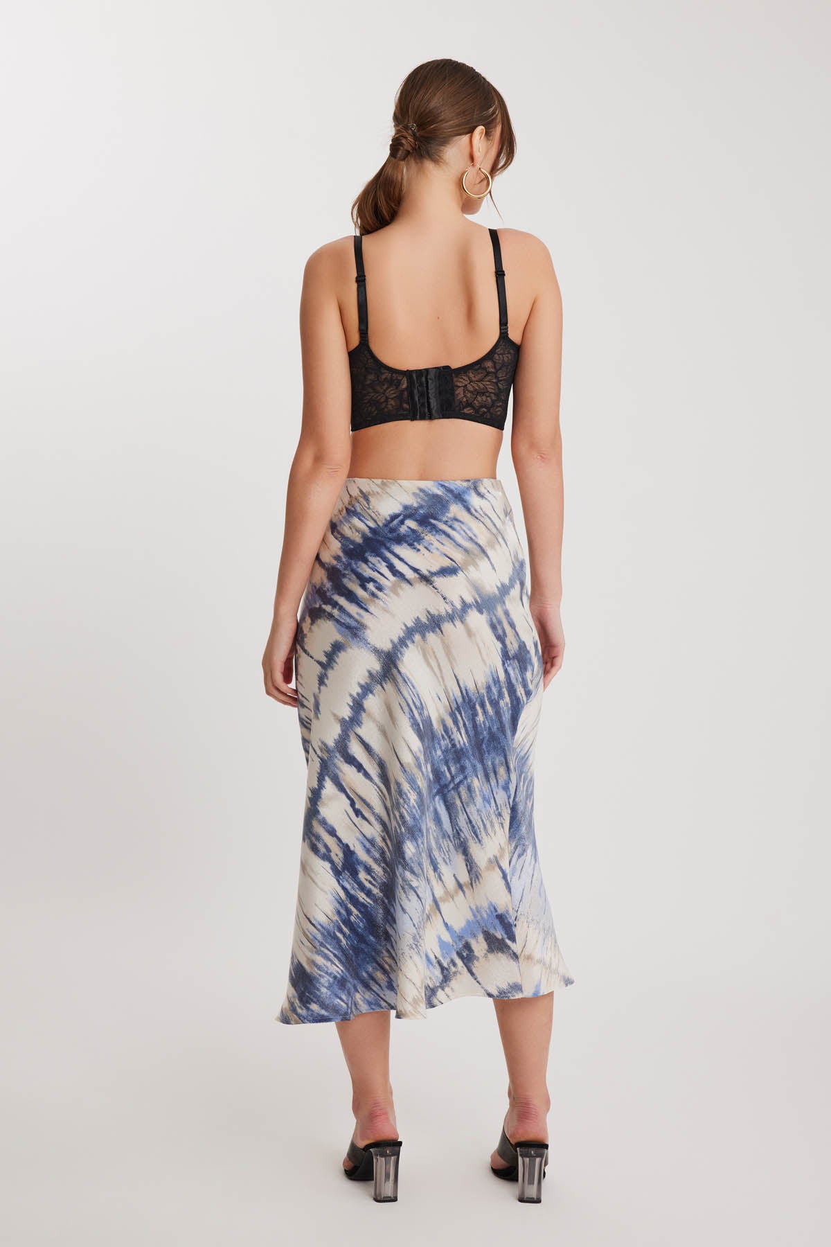 BRIGHT PATTERN MIDSIZE SKIRT