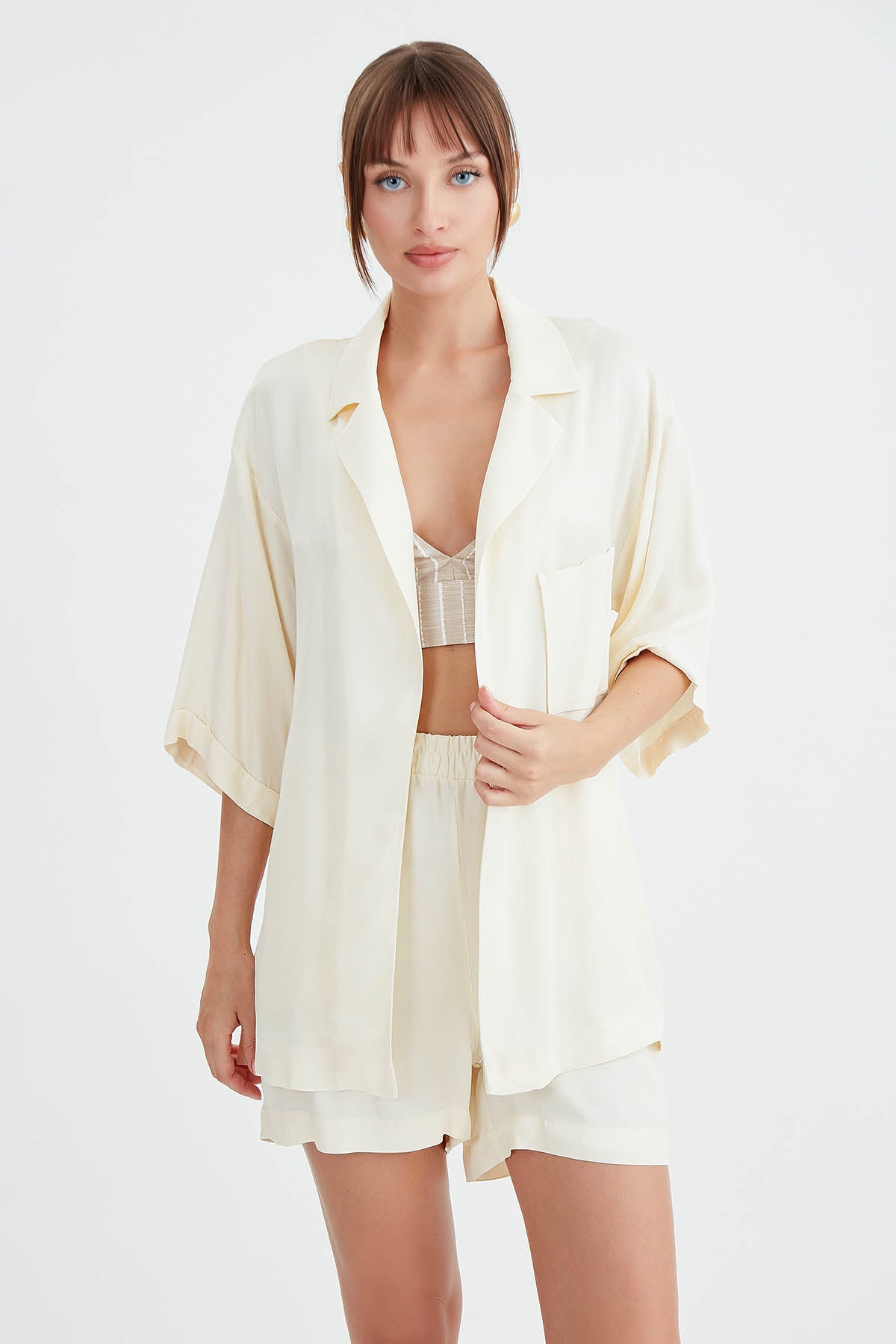 BRIGHT SATIN SALSA JACKET