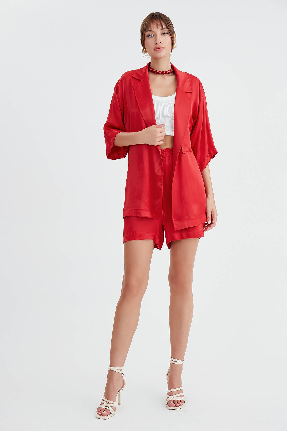 BRIGHT SATIN SALSA JACKET