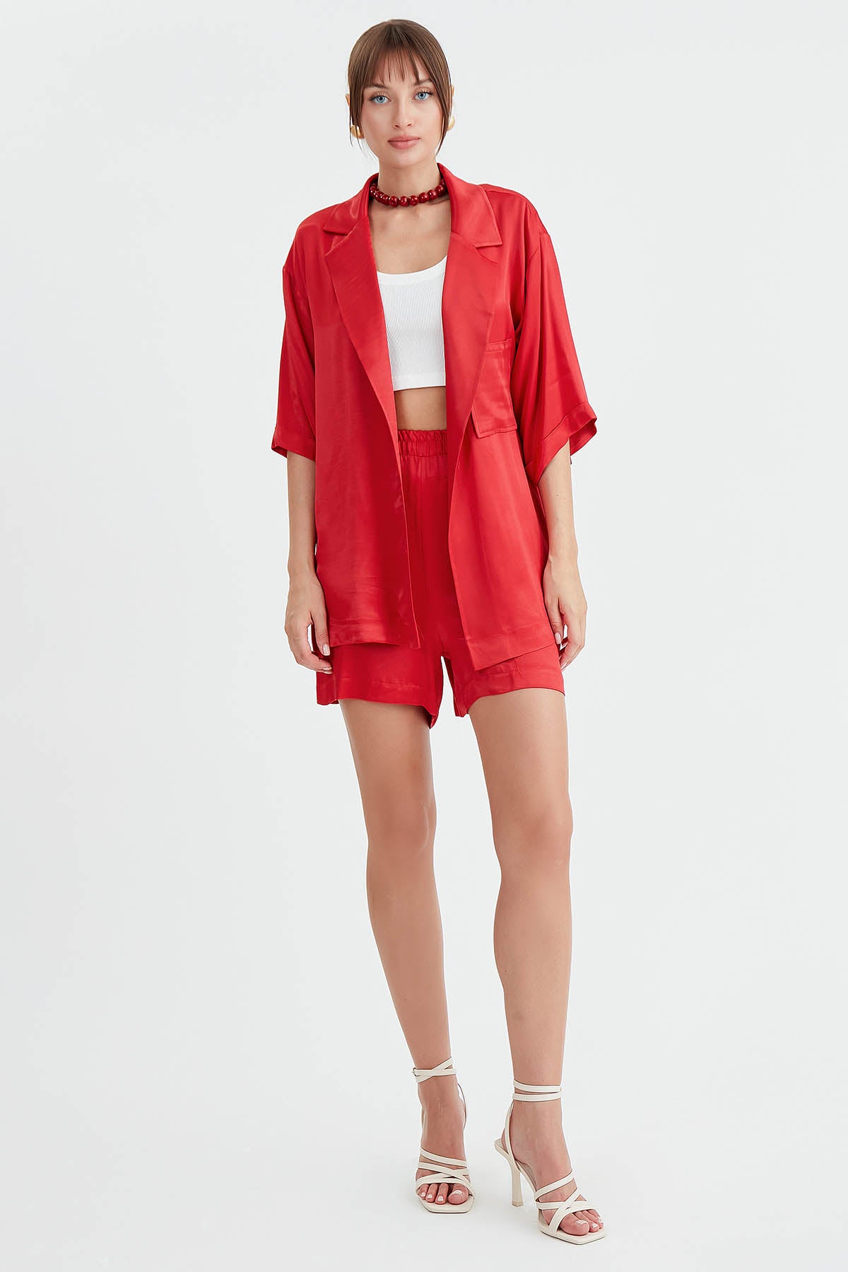 BRIGHT SATIN SALSA JACKET