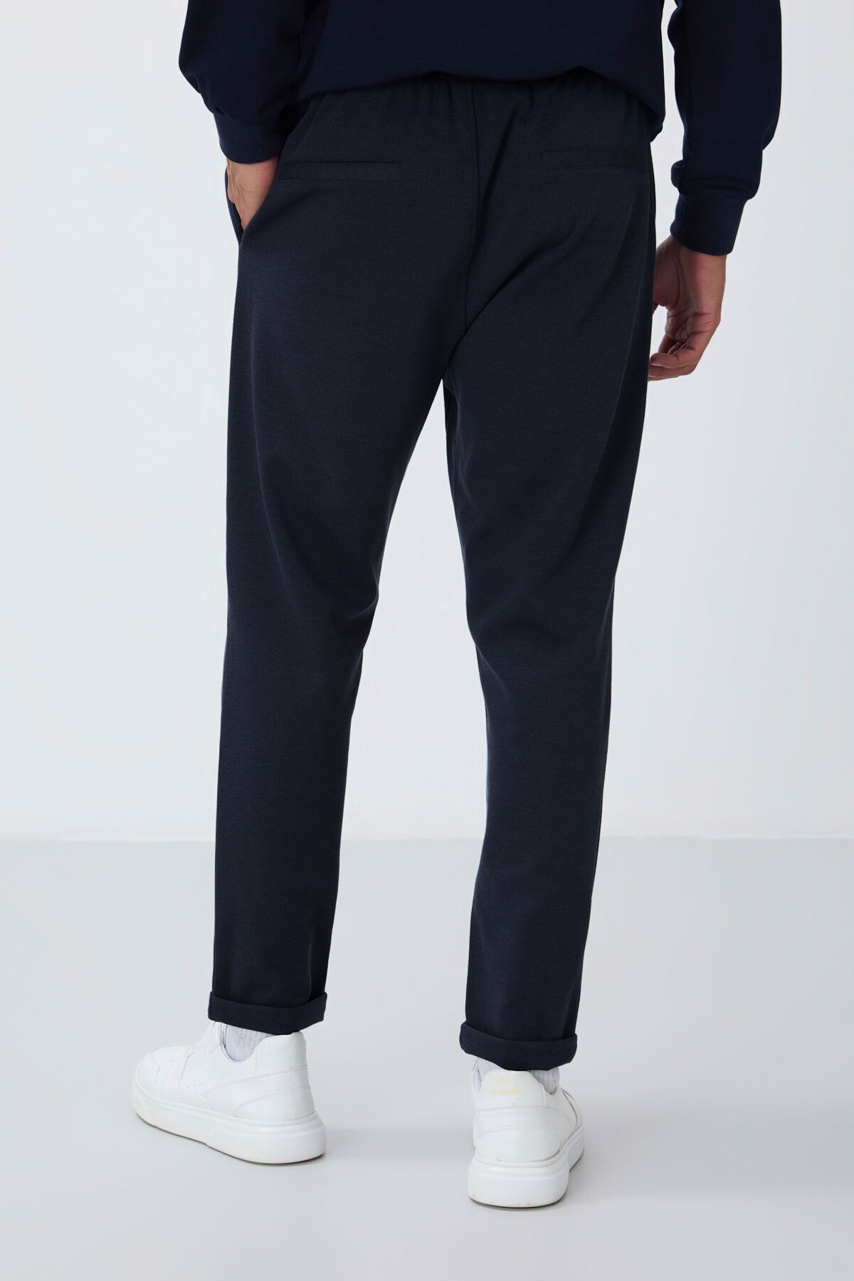 Textured Surface Parliament Standard Fit Men's Tracksuit Bottom - 82154
