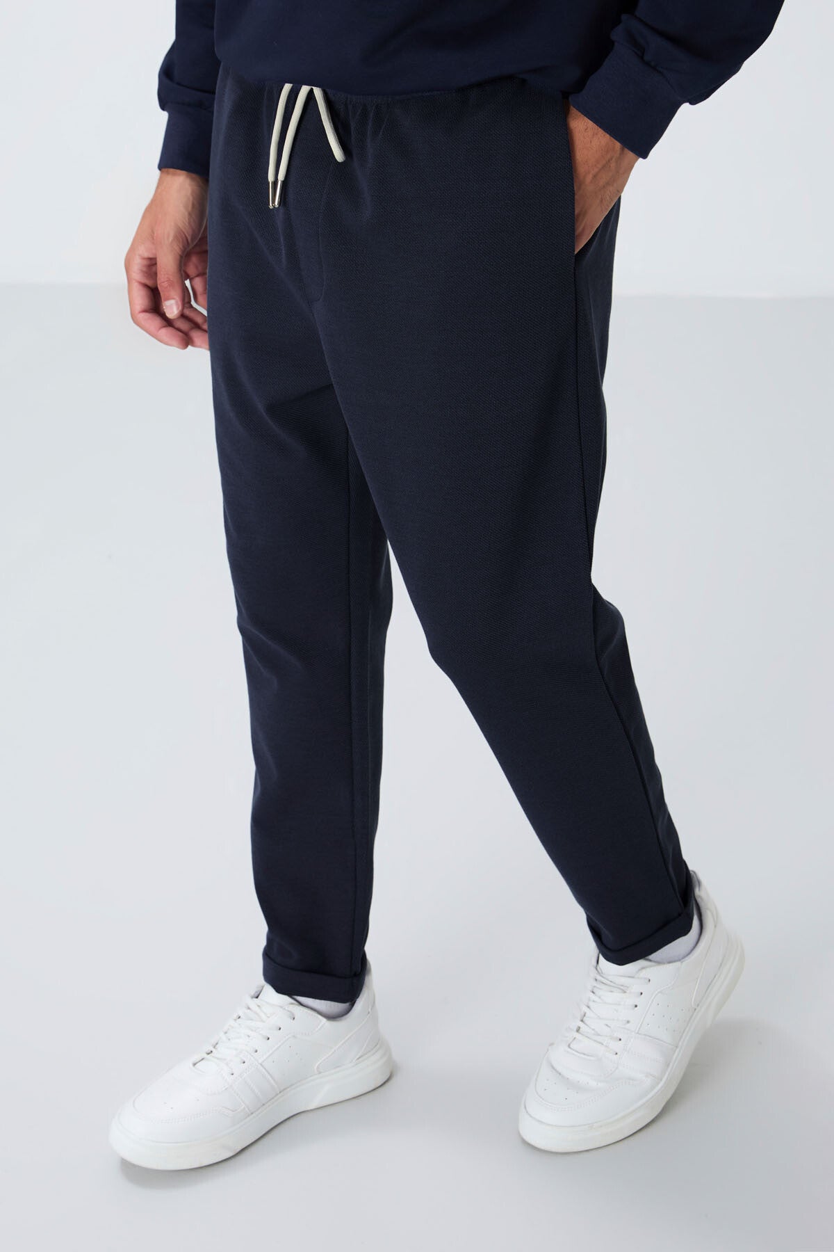 Textured Surface Parliament Standard Fit Men's Tracksuit Bottom - 82154