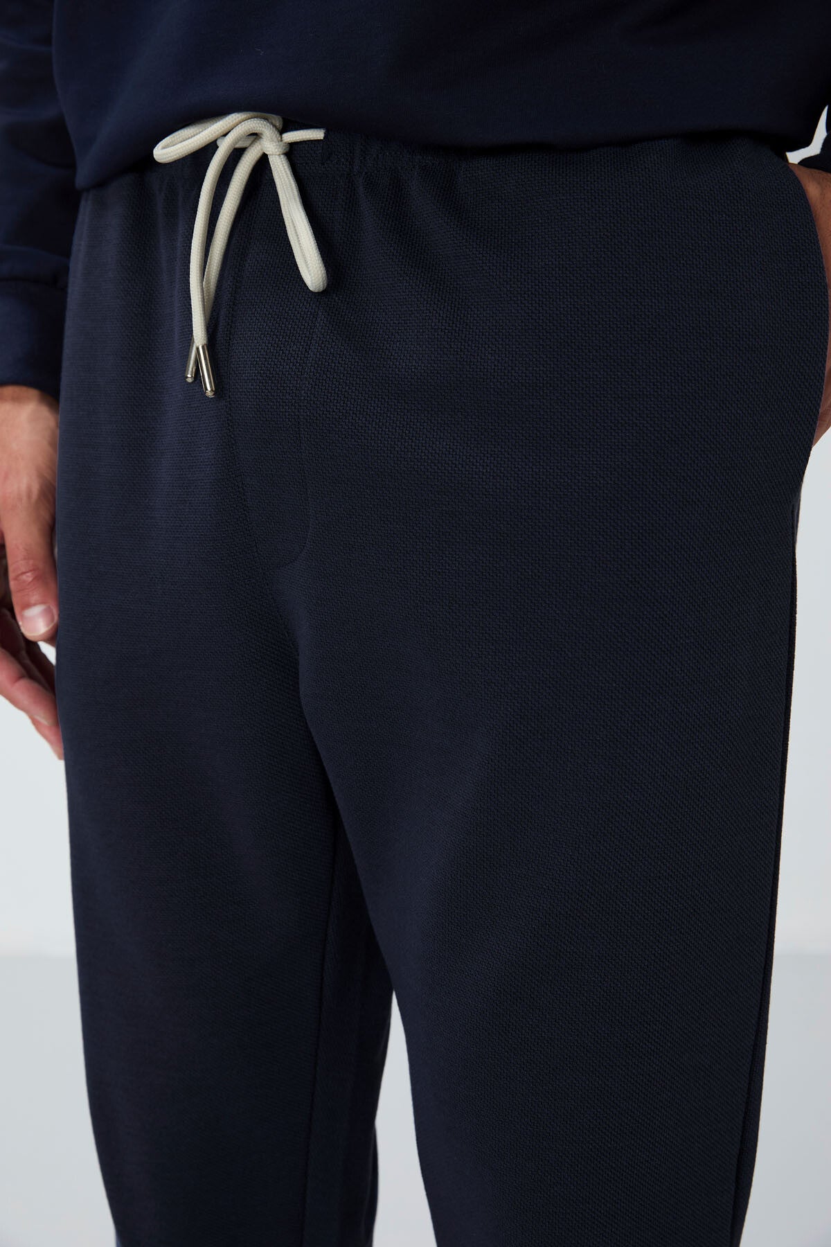 Textured Surface Parliament Standard Fit Men's Tracksuit Bottom - 82154
