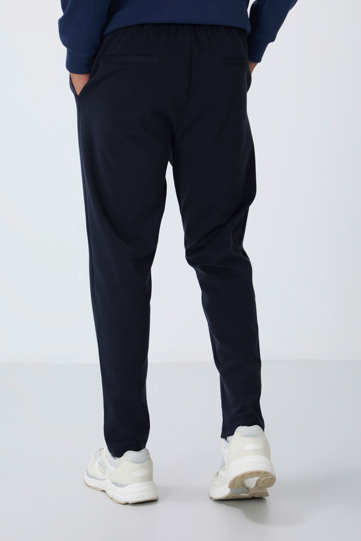Textured Surface Parliament Standard Fit Men's Tracksuit Bottom - 82155