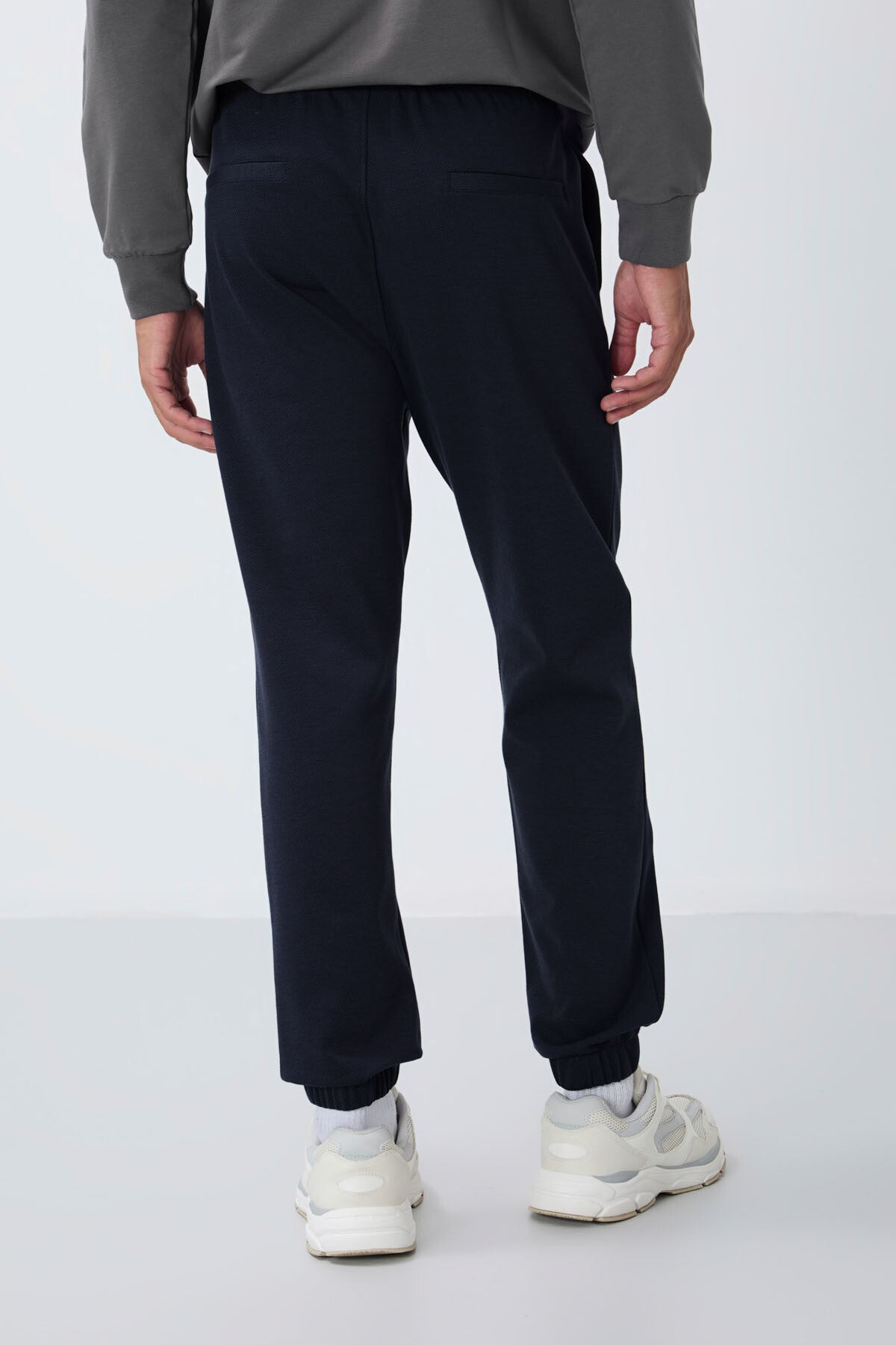 Textured Surface Parliament Standard Fit Men's Tracksuit Bottom - 82156