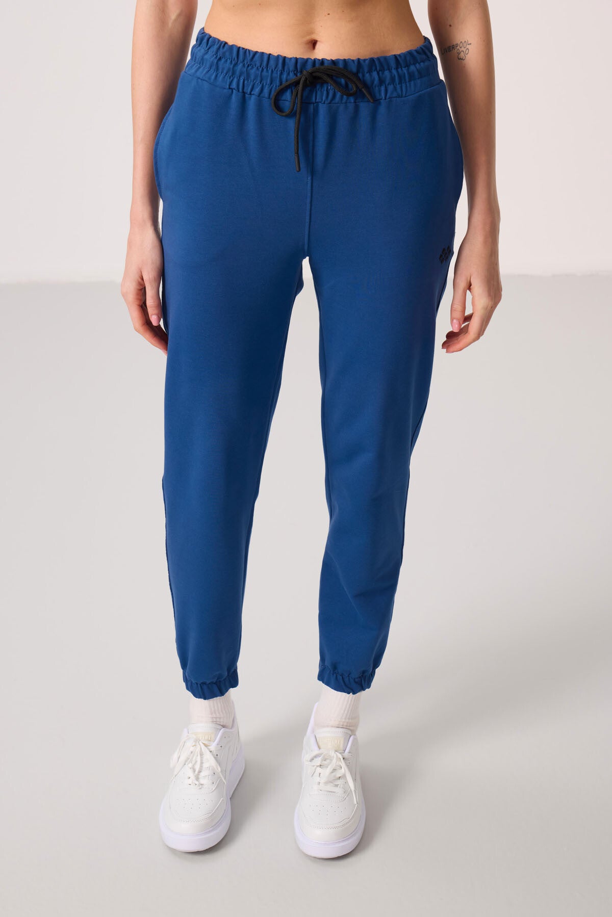 Parliament High Collar Zippered Comfort Fit Women's Tracksuit Tunic Set - 95345