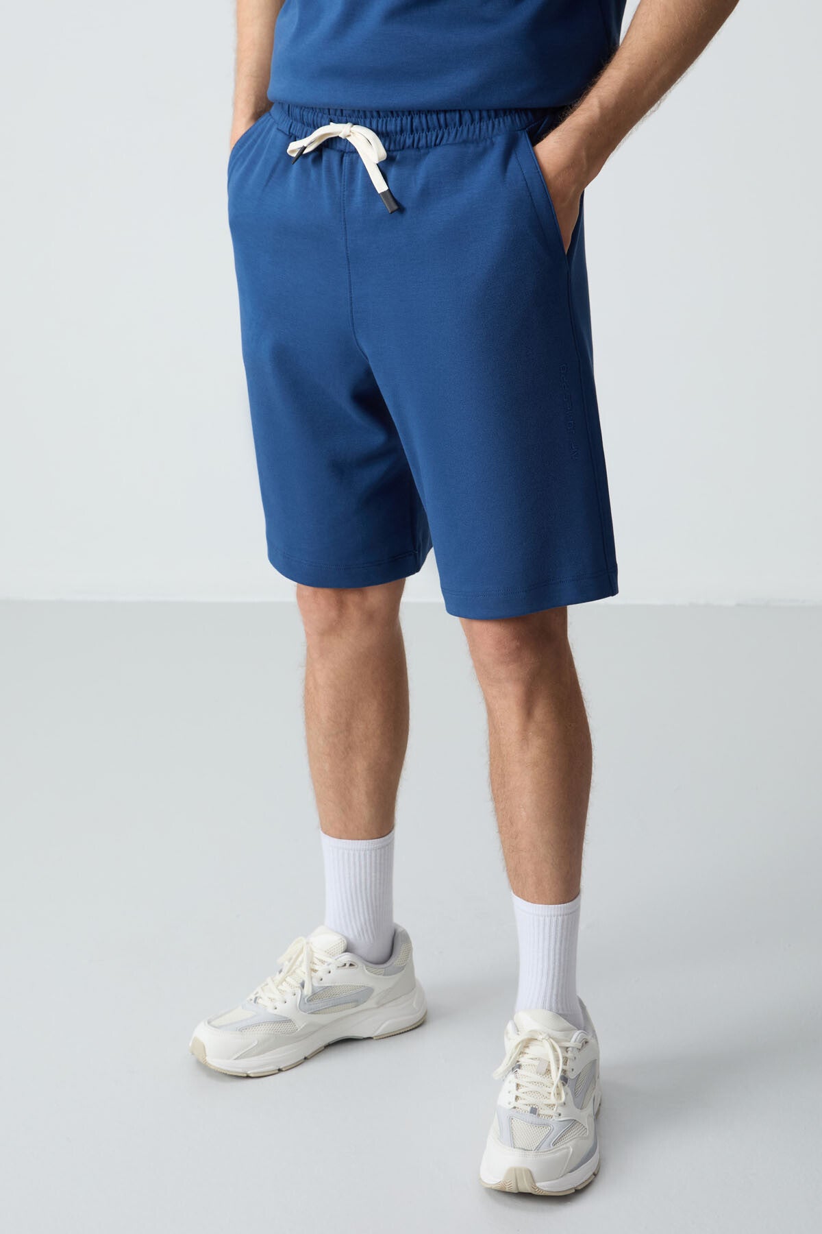 Parlament Cotton Thick Soft Textured OversizeFit Basic Men's Shorts Set - 85257