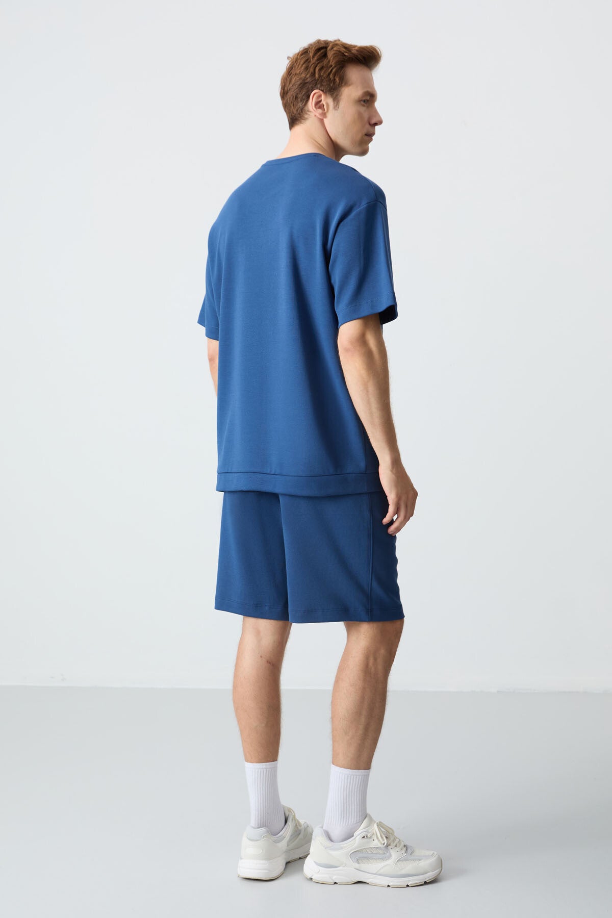 Parlament Cotton Thick Soft Textured OversizeFit Basic Men's Shorts Set - 85257