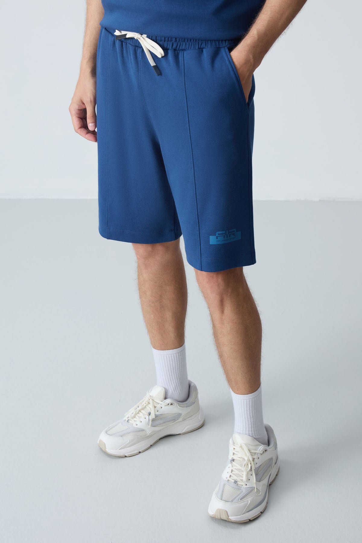Parliament Cotton Thick Soft Textured Oversize Fit Basic Men's Shorts Set - 85259