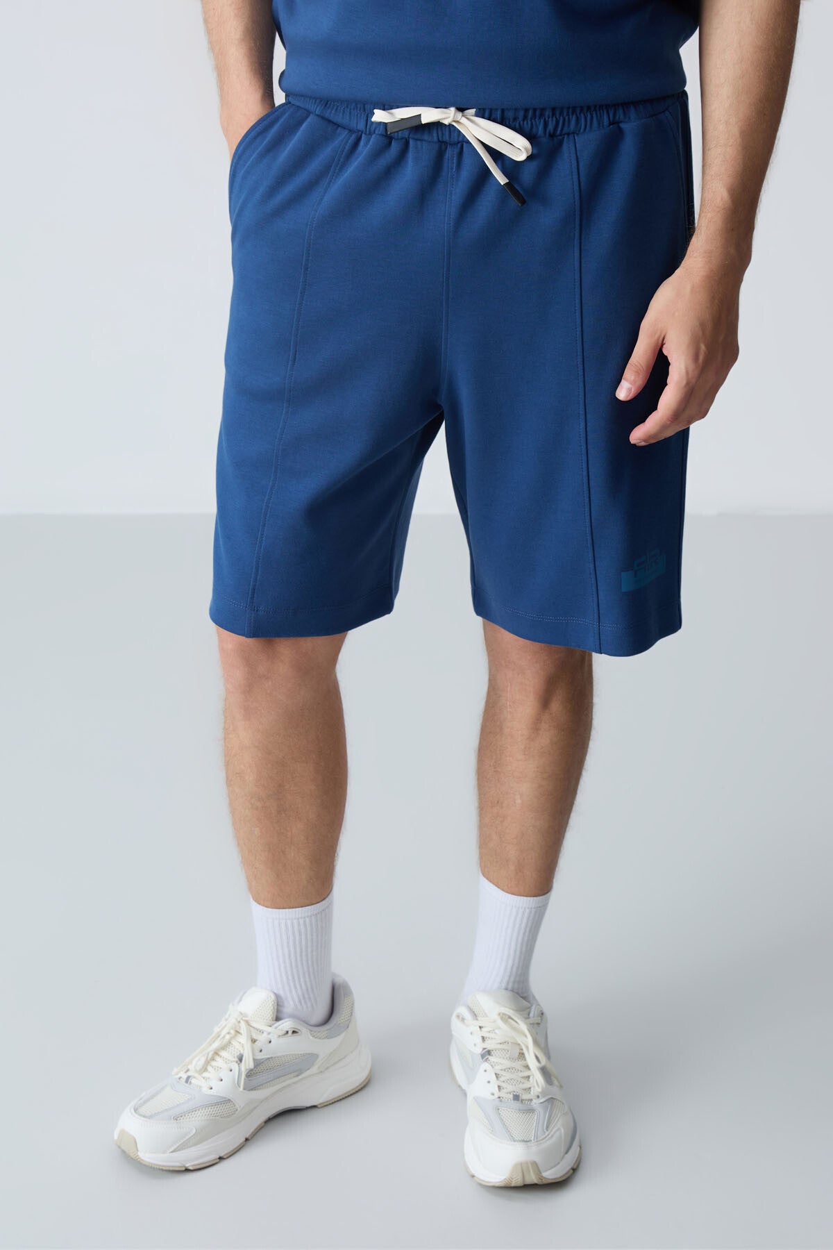 Parliament Cotton Thick Soft Textured Oversize Fit Basic Men's Shorts Set - 85259