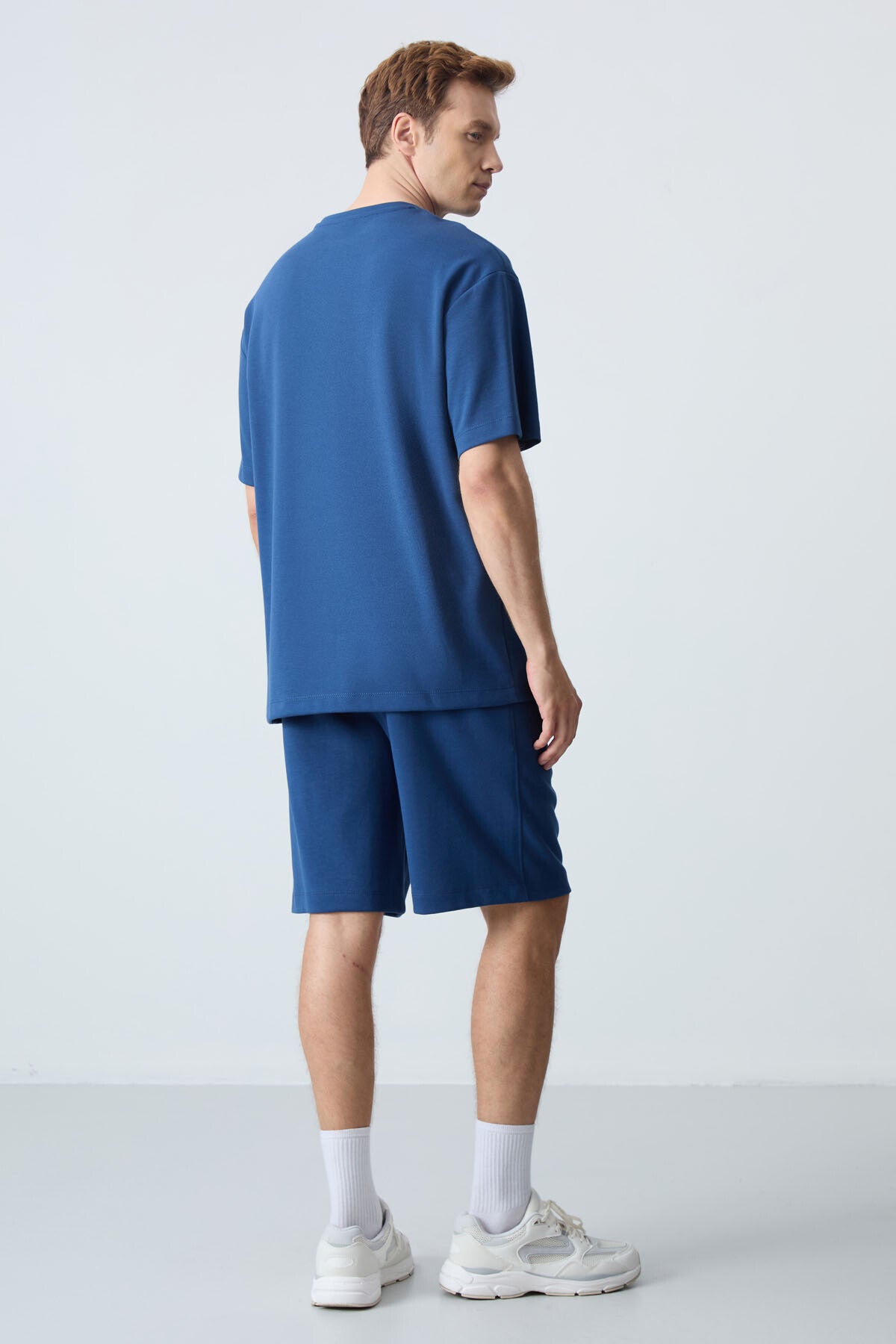 Parliament Cotton Thick Soft Textured Oversize Fit Basic Men's Shorts Set - 85259