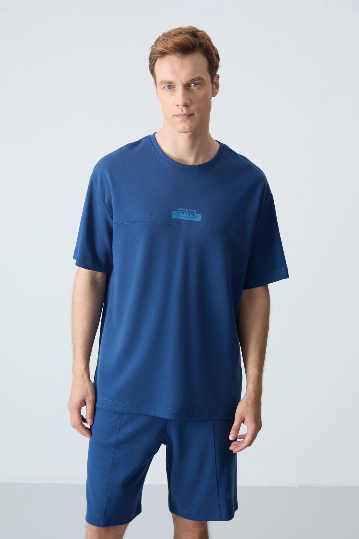 Parliament Cotton Thick Soft Textured Oversize Fit Basic Men's Shorts Set - 85259
