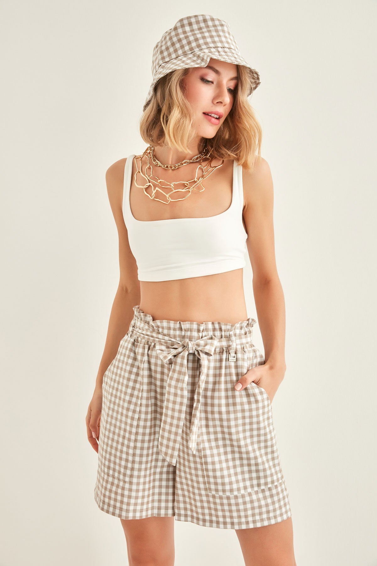 CHECKERED SHORTS