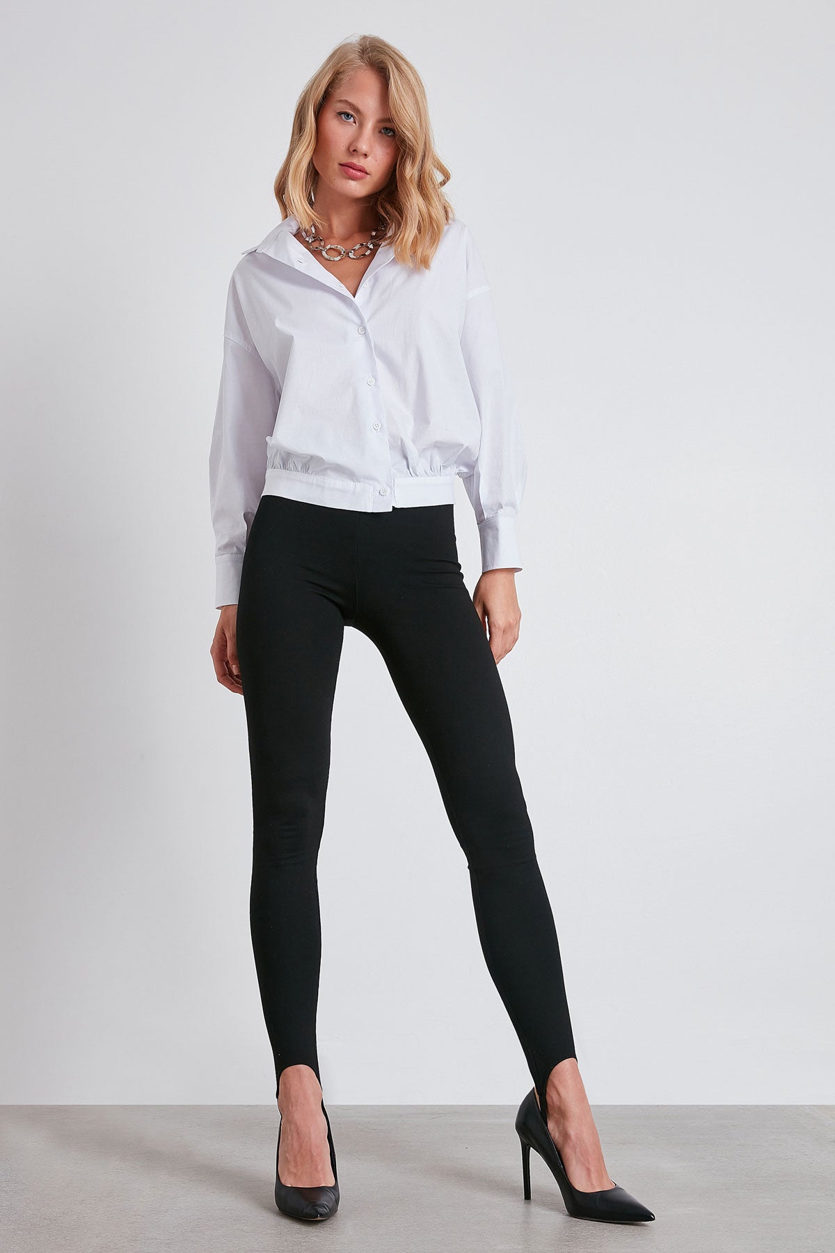 WRAP-UP KNITTED FUZO TIGHTS