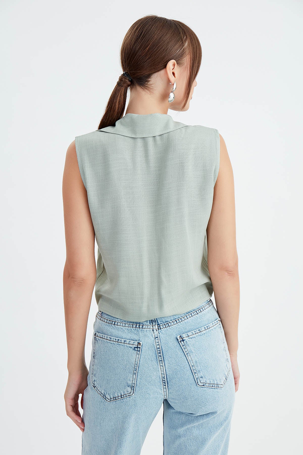 VISCOSE LINEN SHIRT