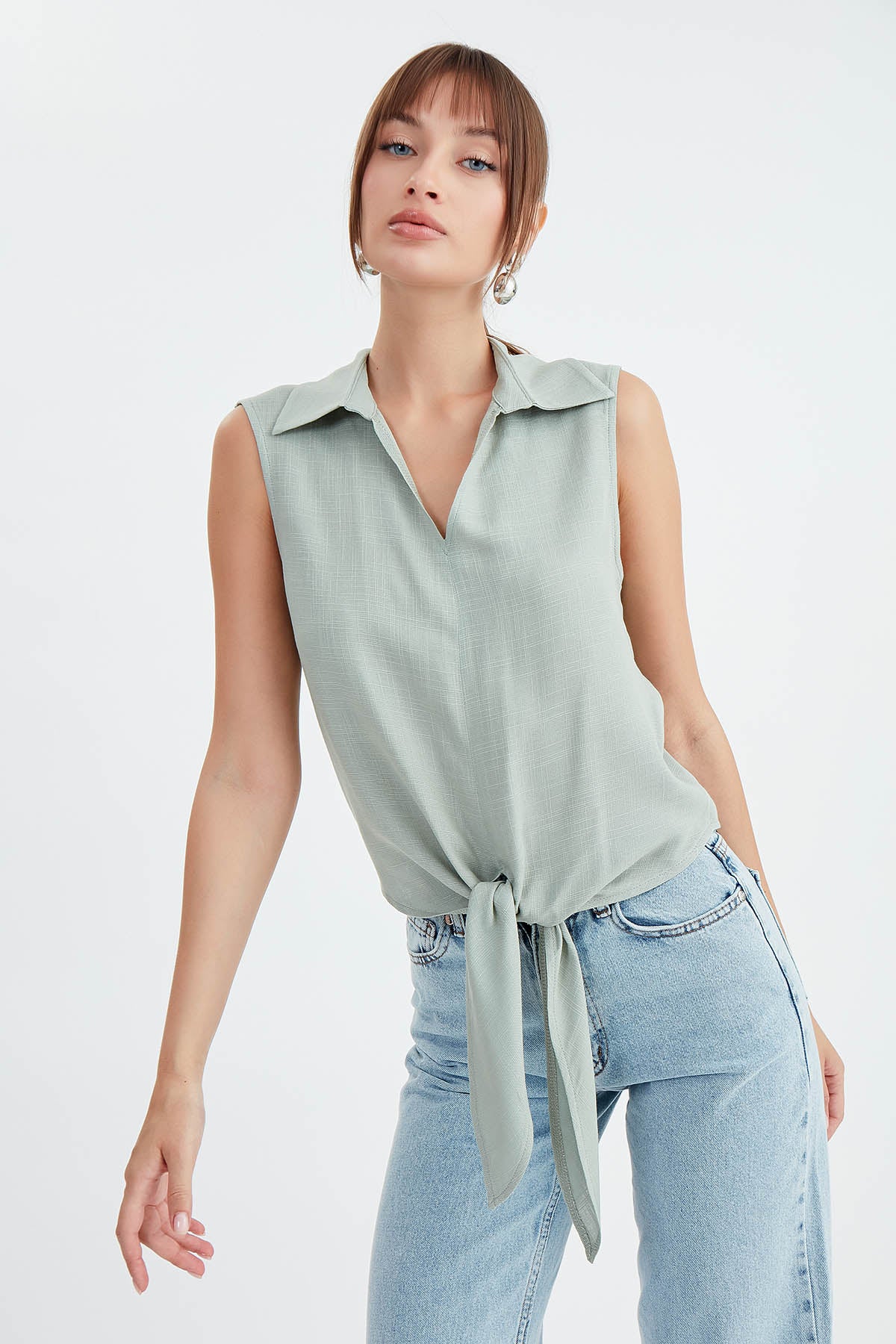 VISCOSE LINEN SHIRT