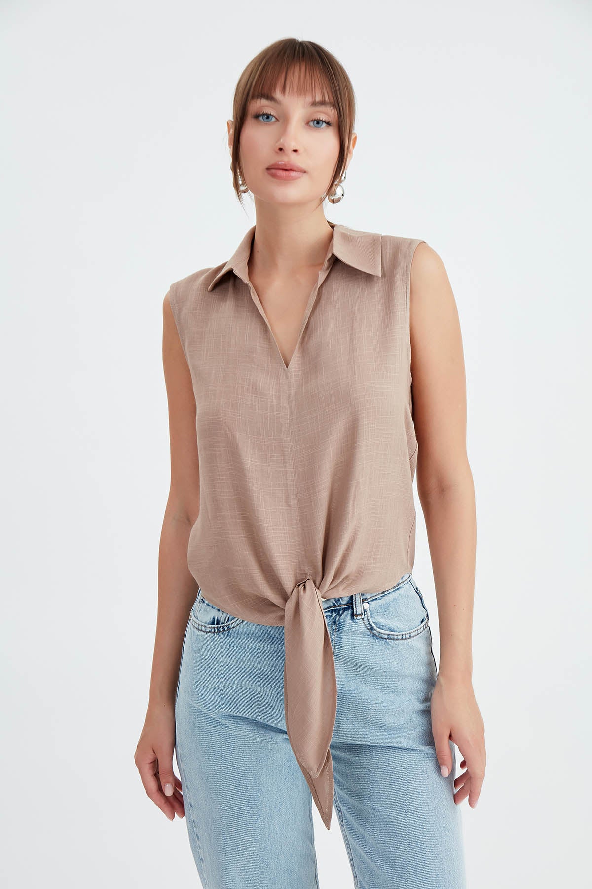 VISCOSE LINEN SHIRT