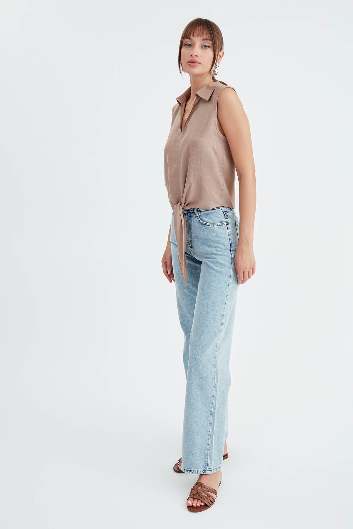 VISCOSE LINEN SHIRT
