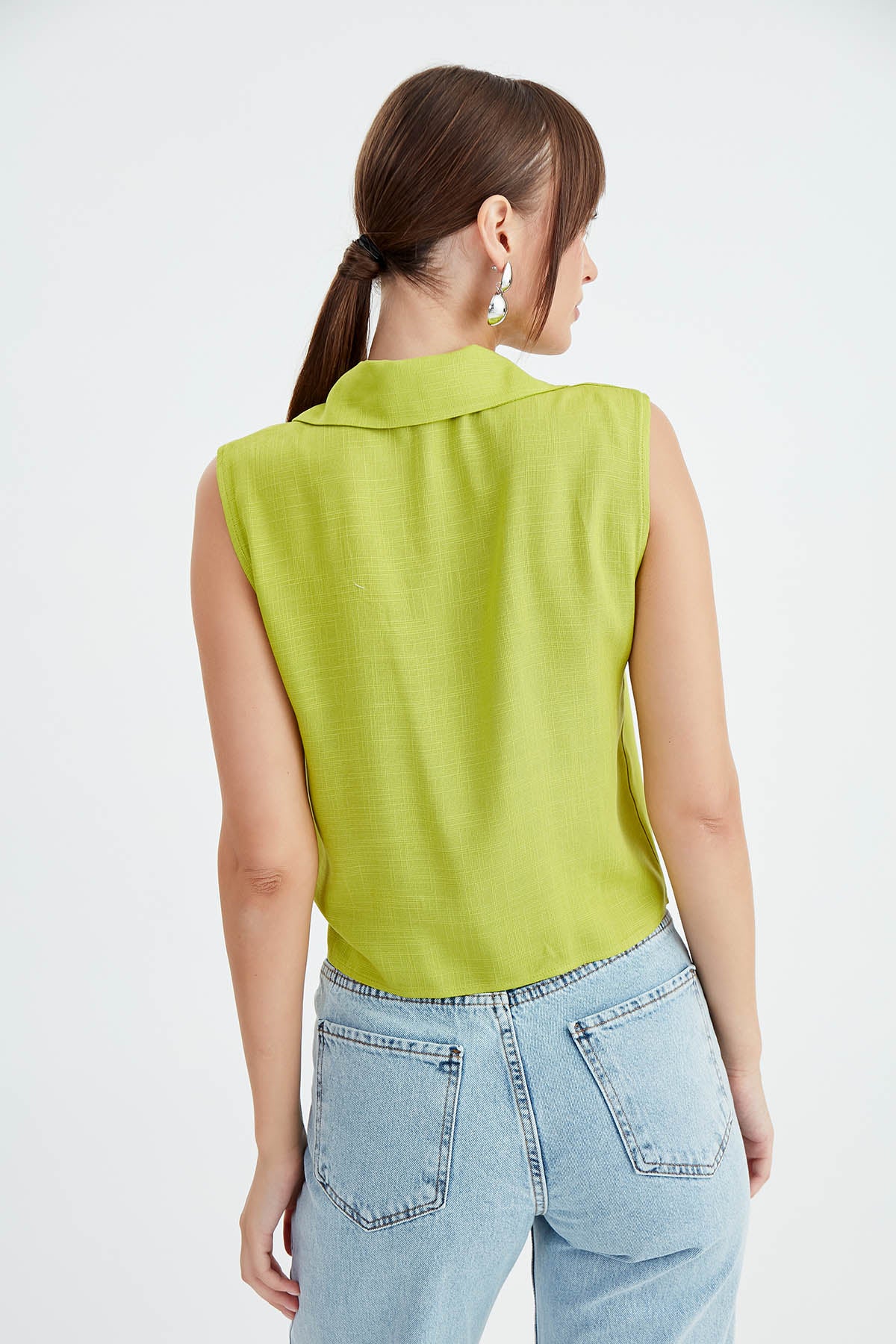 VISCOSE LINEN SHIRT