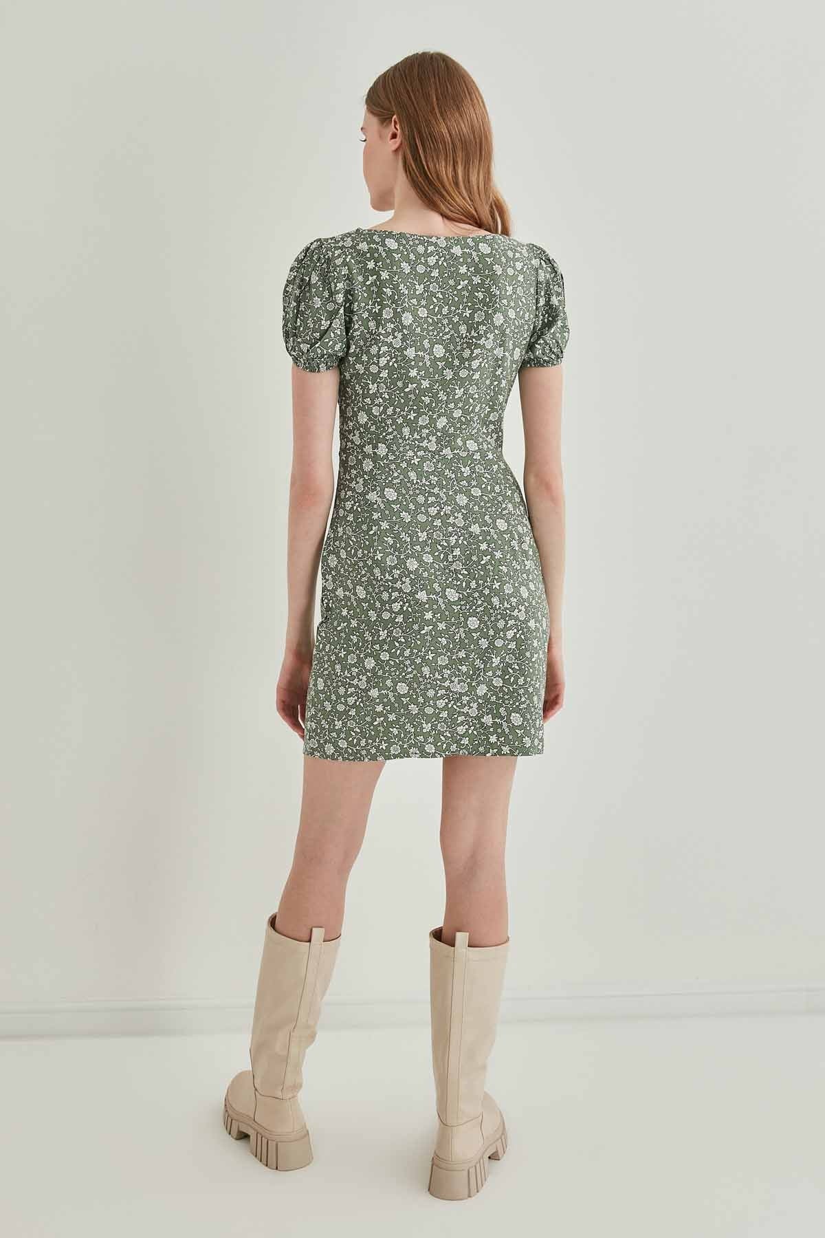 FLORAL MINI DRESS