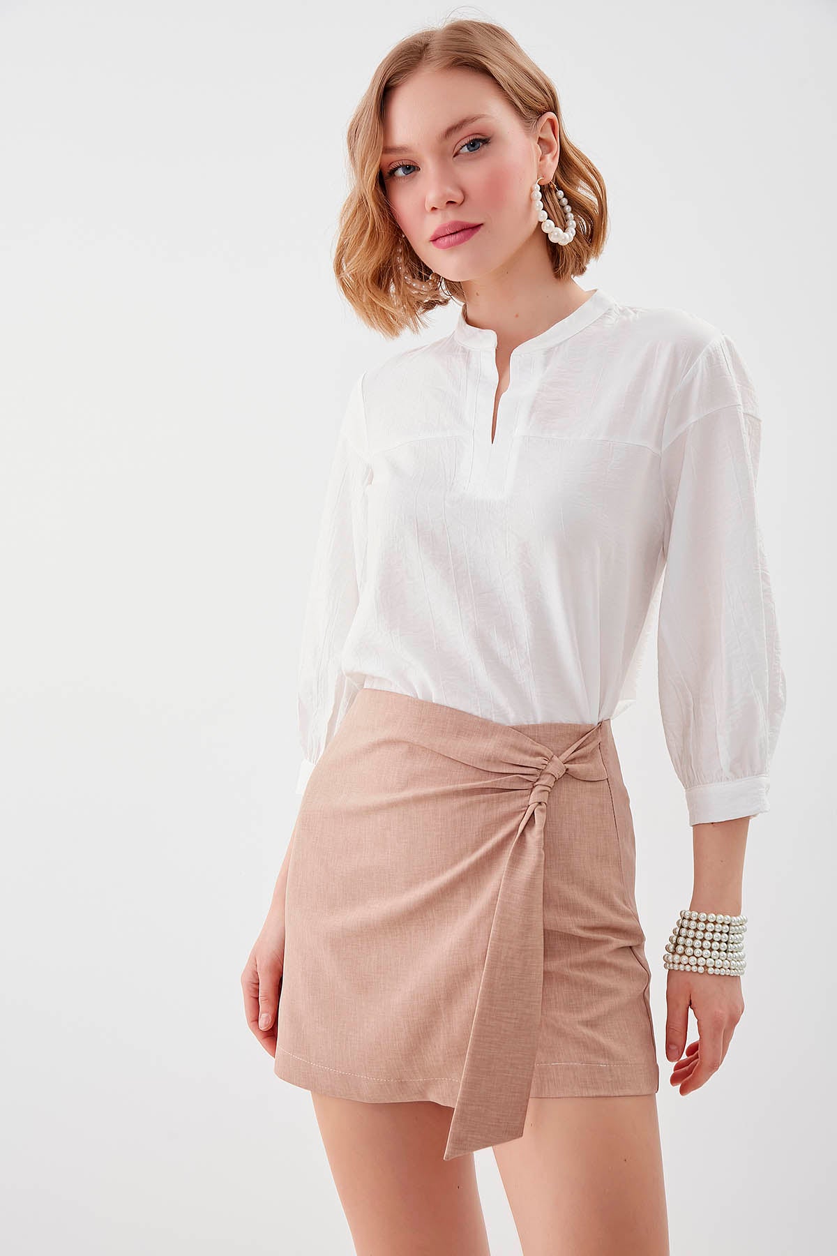 MINI SHORTS SKIRT
