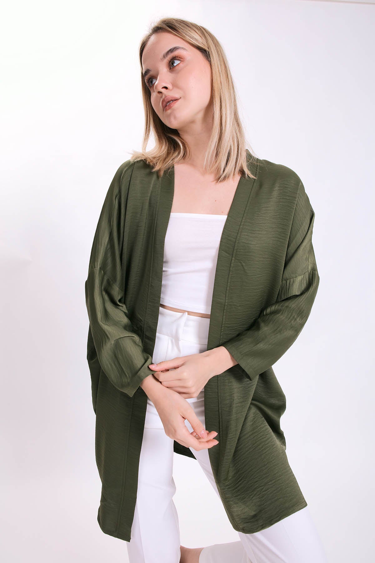 BAT SLEEVE LOOSE CARDIGAN