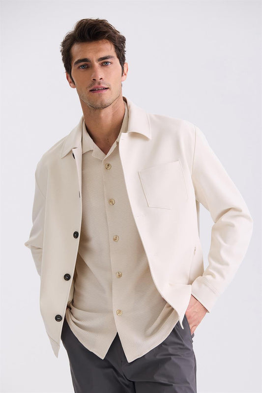Men's Sport Jacket Cream