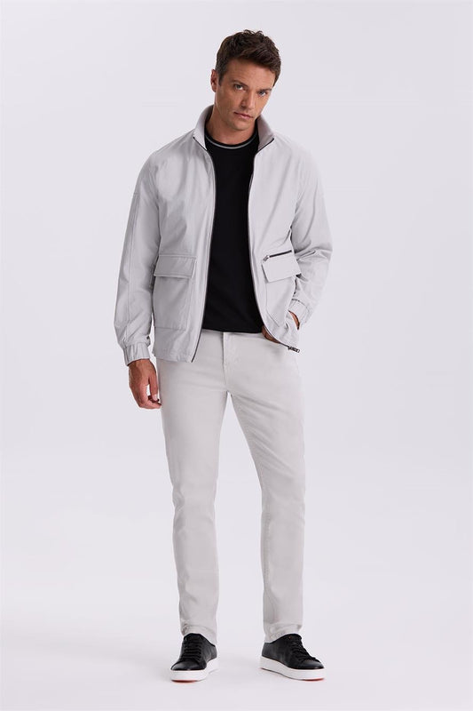 Stone Comfort Fit With A Straight Collar